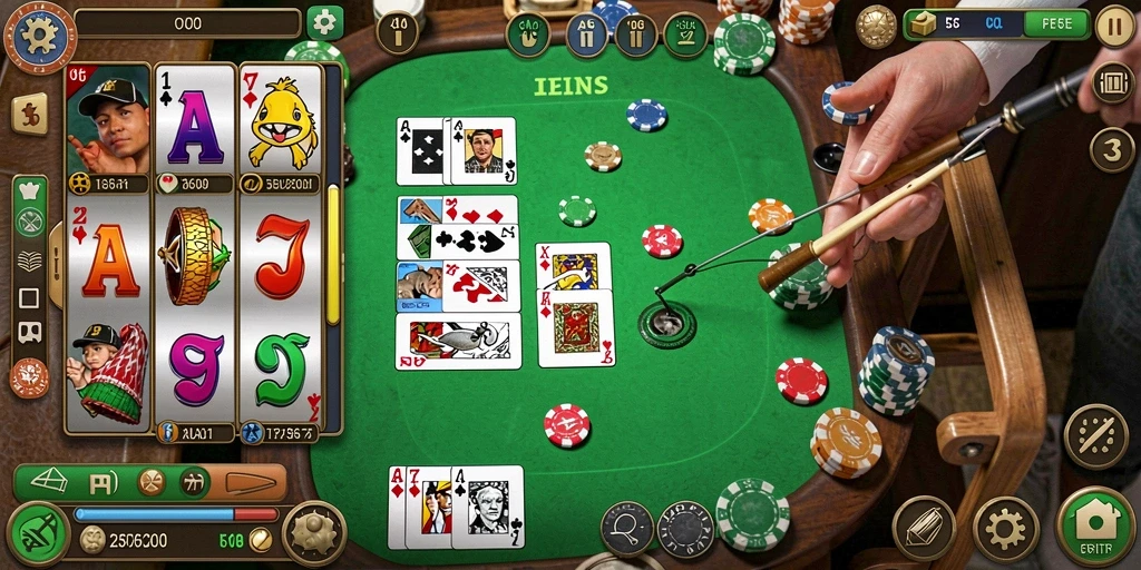 Mode multiplayer memungkinkan bersaing dengan pemain lain.