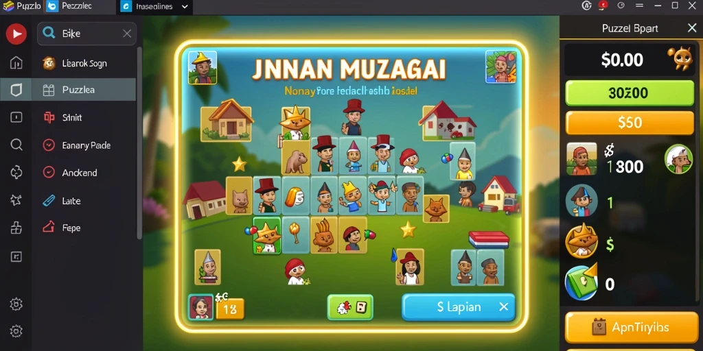 Fitur statistik membantu merumuskan strategi bermain.