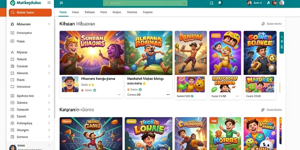 Grafik permainan yang berkualitas tinggi dan detail.