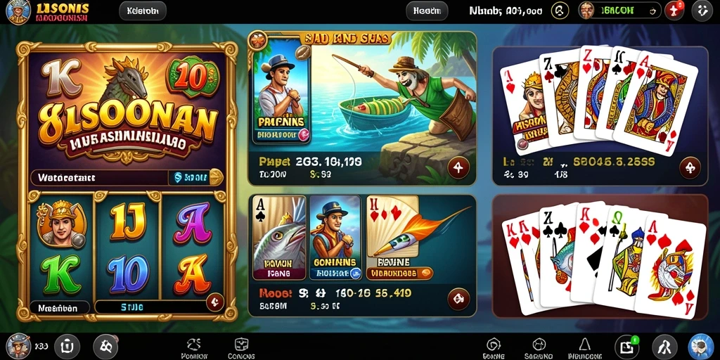 Berbagai jenis permainan slot dengan grafis memukau.