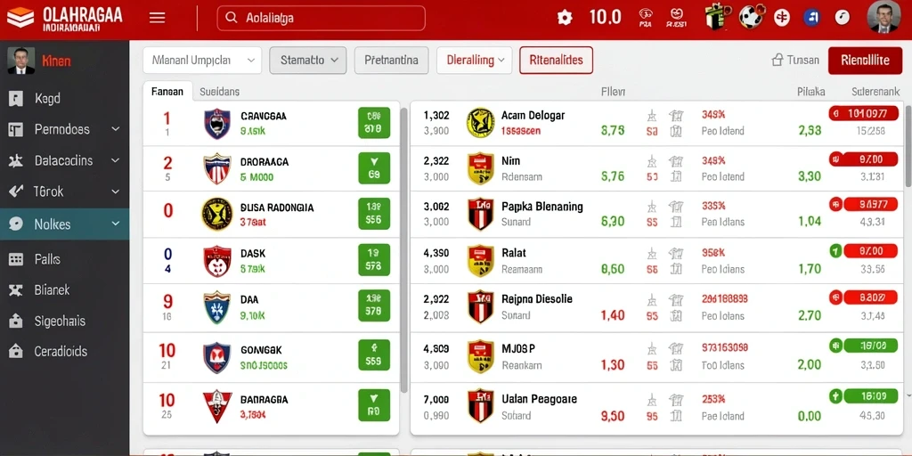 Screenshot dari mode kompetisi multiplayer.