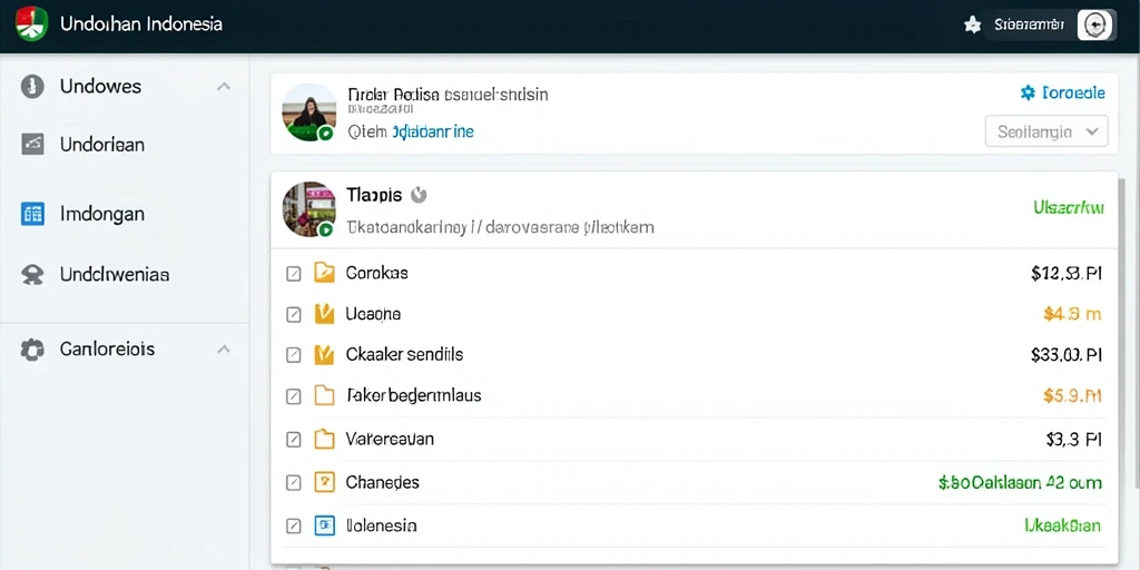 Sistem keamanan yang menjamin data pribadi pengguna.